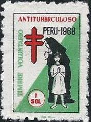 Peru #82 Tuberculosis Christmas Seal