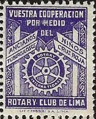 Peru #51 Tuberculosis Seal