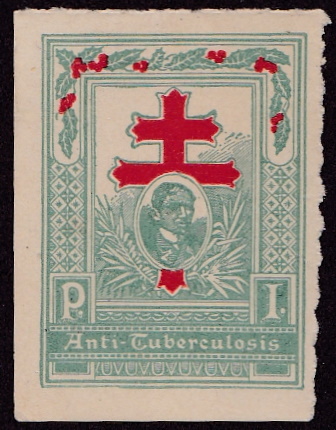 1910 Philippines #1 TB Christmas Seal