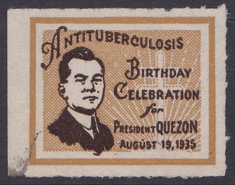1935 Philippine Tuberculosis President Quezon