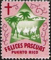 Puerto Rico #21 TB Christmas Seal