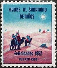 Puerto Rico #22 TB Christmas Seal