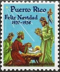 Puerto Rico #27 TB Christmas Seal