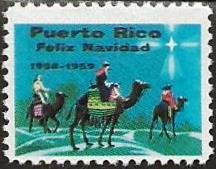Puerto Rico #28 TB Christmas Seal