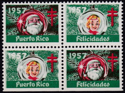 Puerto Rico #2 TB Christmas Seal