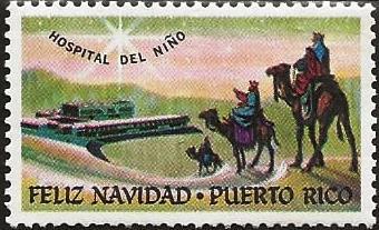 Puerto Rico #37 TB Christmas Seal