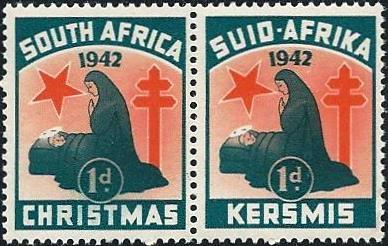 South Africa #14 TB Christmas Seal