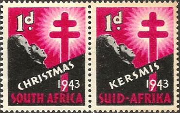 South Africa #15 TB Christmas Seal