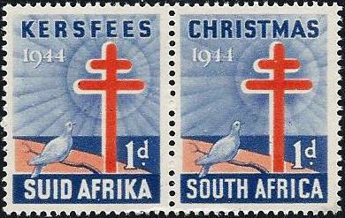 South Africa #16 TB Christmas Seal