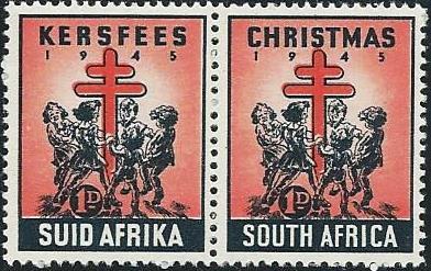 South Africa #17 TB Christmas Seal