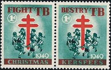 South Africa #21 TB Christmas Seal