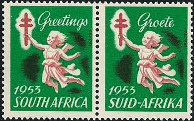 South Africa #26 TB Christmas Seal