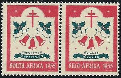 South Africa #28 TB Christmas Seal