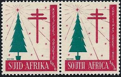 South Africa #29 TB Christmas Seal