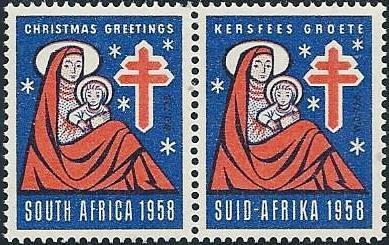 South Africa #31 TB Christmas Seal