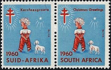 South Africa #34 TB Christmas Seal