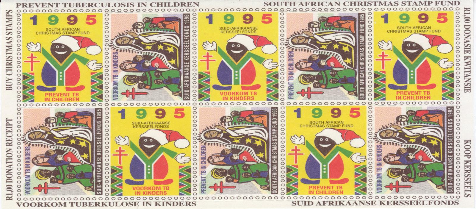 South Africa #70 TB Christmas Seal
