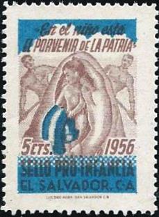 El Salvador #27 TB Christmas Seal
