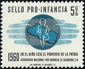 El Salvador #29 TB Christmas Seal