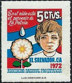 El Salvador #41 TB Christmas Seal