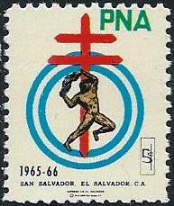 El Salvador #63 TB Christmas Seal