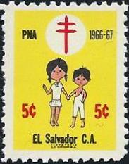 El Salvador #64 TB Christmas Seal
