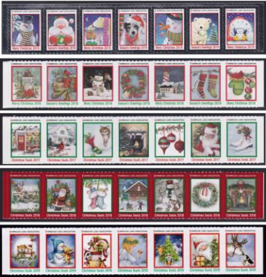 American Lung Association Christmas Seals 2015-19 American Lung Association Christmas Seals 2015-19