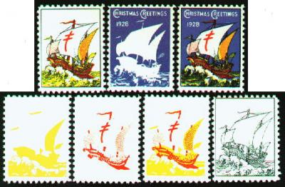 1928 progressive color proof set 1928 progressive color proof set