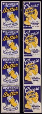 Advertising, Wisconsin Dairy Poster Stamps