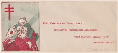 Christmas Seal Campaign Envelope 1921