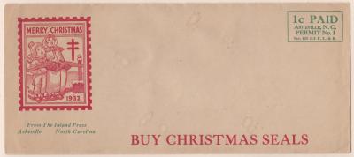 1932 Christmas Seal Campaign Envelope