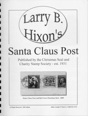 Larry Hixon Santa Post Catalog by Joseph Ward, Jr.