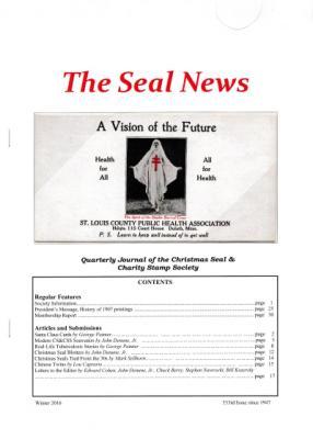 Seal News, Winter 2016