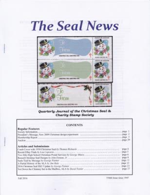 Seal News, Fall 2016