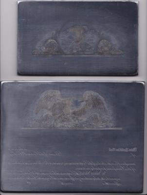 Intaglio Engraved Dies, Antique Eagles