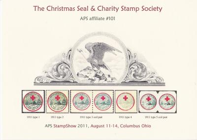 2011 APS StampShow, CS&CSS Souvenir Card