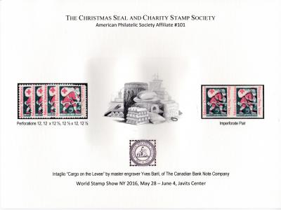 2016 World Stamp Show, NY. Set of 3, CS&CSS Souvenirs