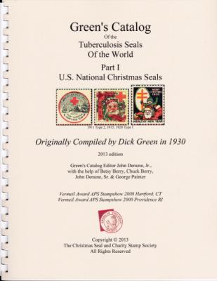 Literature, Green's Catalog of the Tuberculosis Seals, US National Christmas Seals