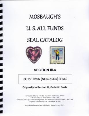Mosbaugh All Fund 3a, Boystown Seal Catalog, by George Painter