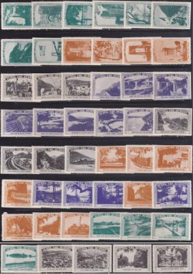 Poster Stamps, 1930's Hudson River