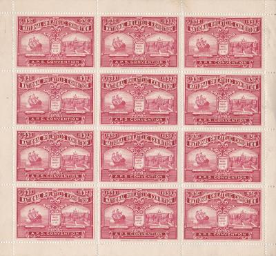 Poster Stamps, 1930 Philatelic, Steel Engraved