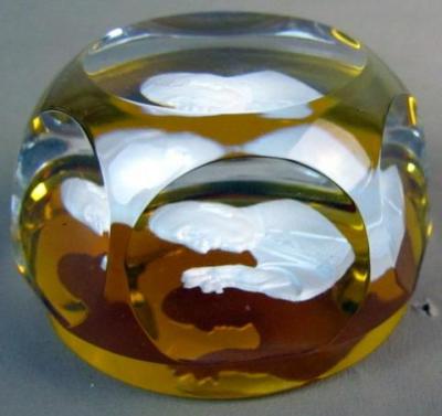 Baccarat paperweight