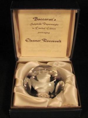 Baccarat paperweight