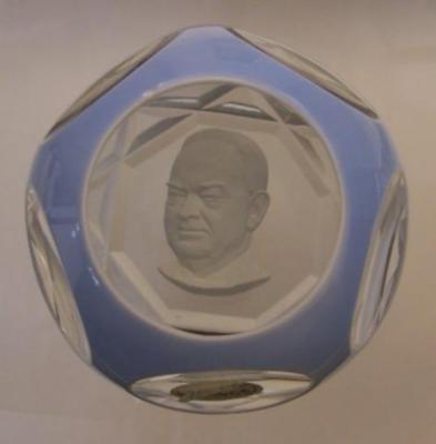 Baccarat paperweight