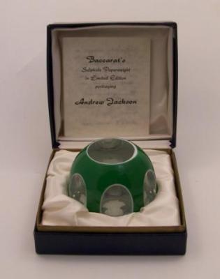 Baccarat paperweight