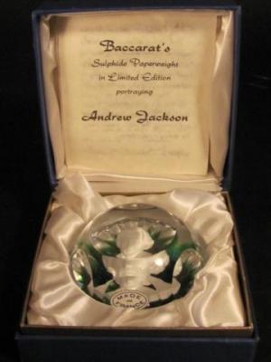 Baccarat paperweight