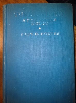1935 TB Book by Holmes, Director of NTA 1935 TB Book by Holmes, Director of NTA