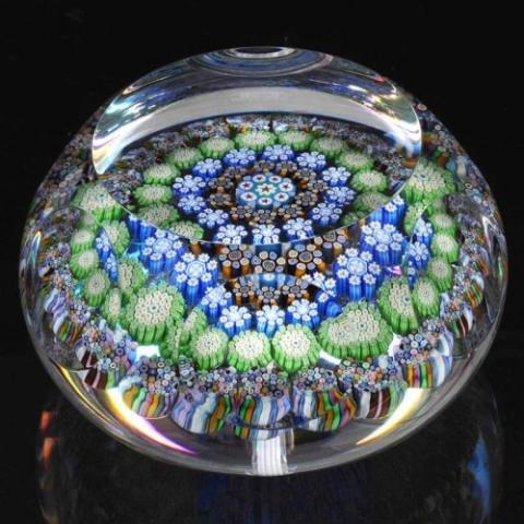 Peter McDougall concentric paperweight