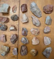 25 Gilbert Dilley Hopewell cores #1