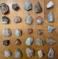 25 Gilbert Dilley Hopewell cores #4